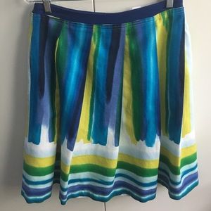 Linen pleated Calvin Klein skirt